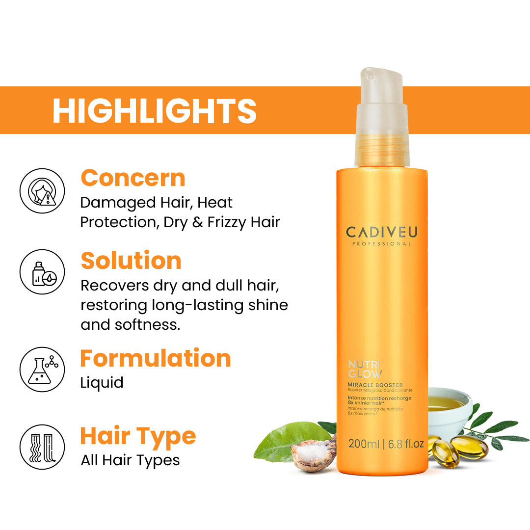 CADIVEU Nutri Glow Miracle Booster (200ml) - Image 3 - Buy from Indicrest