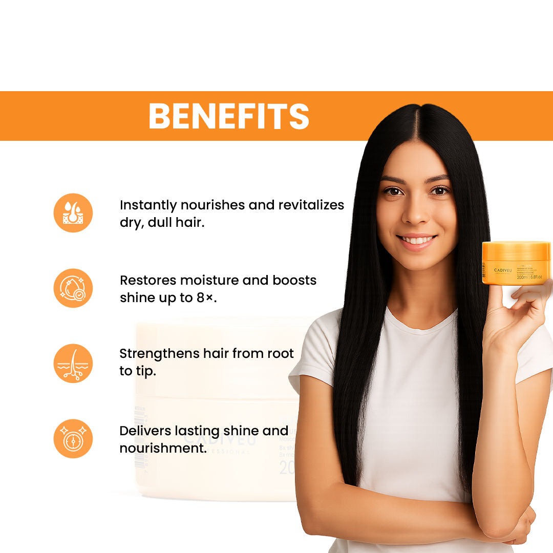 CADIVEU Nutri Glow Nourishing Mask (200ml) - Image 4 - Buy from Indicrest