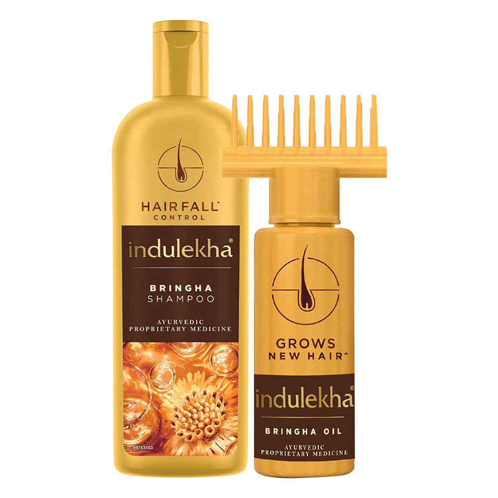 Indulekha Bringha Hair Essential Combo Buy at Indicrest