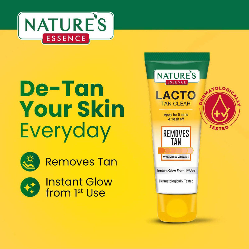 Nature's Essence Lacto Tan Clear, 100g Buy at Indicrest Image 3