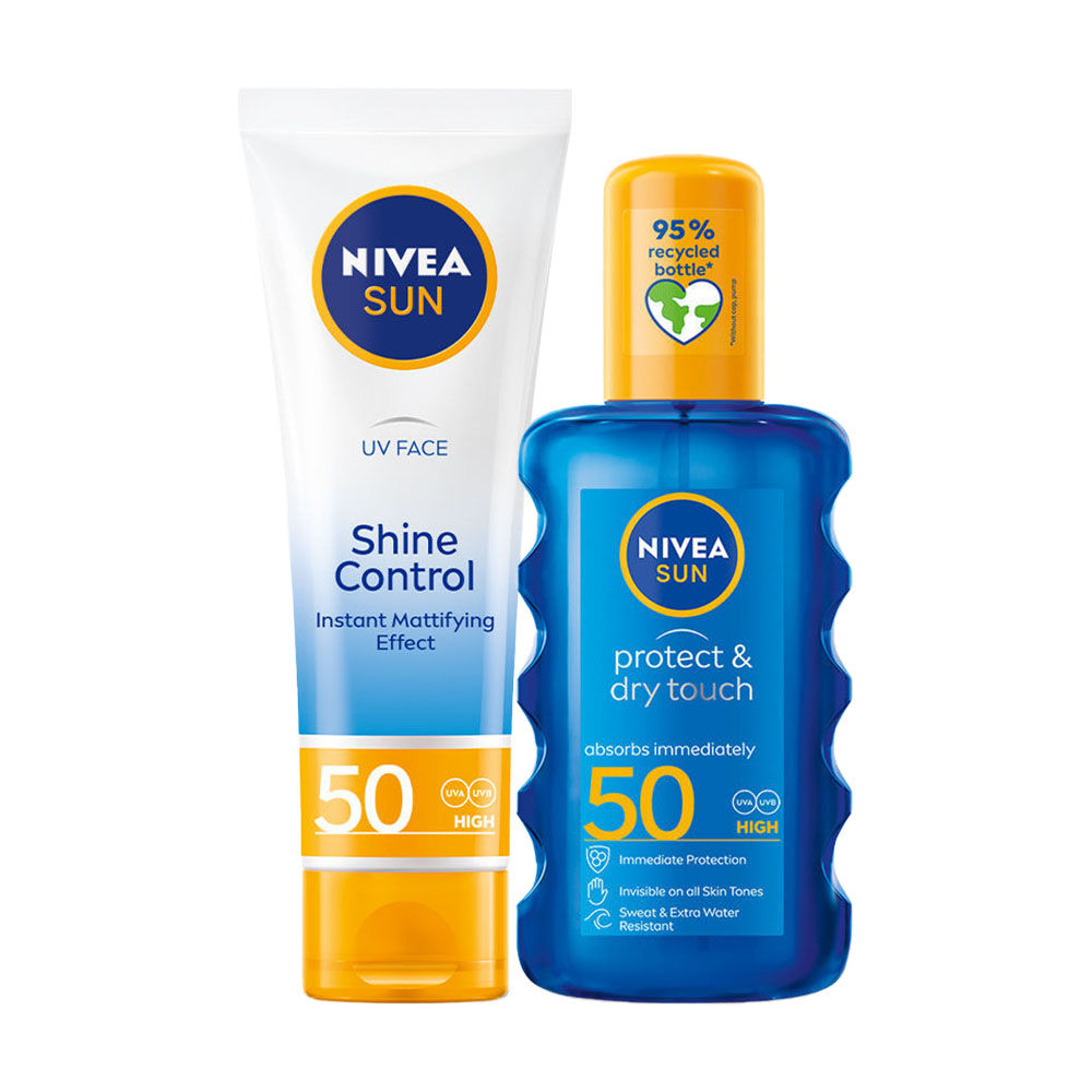 Nivea Bestselling Body + Face Combo - SPF 50+, 2 pieces Buy at Indicrest
