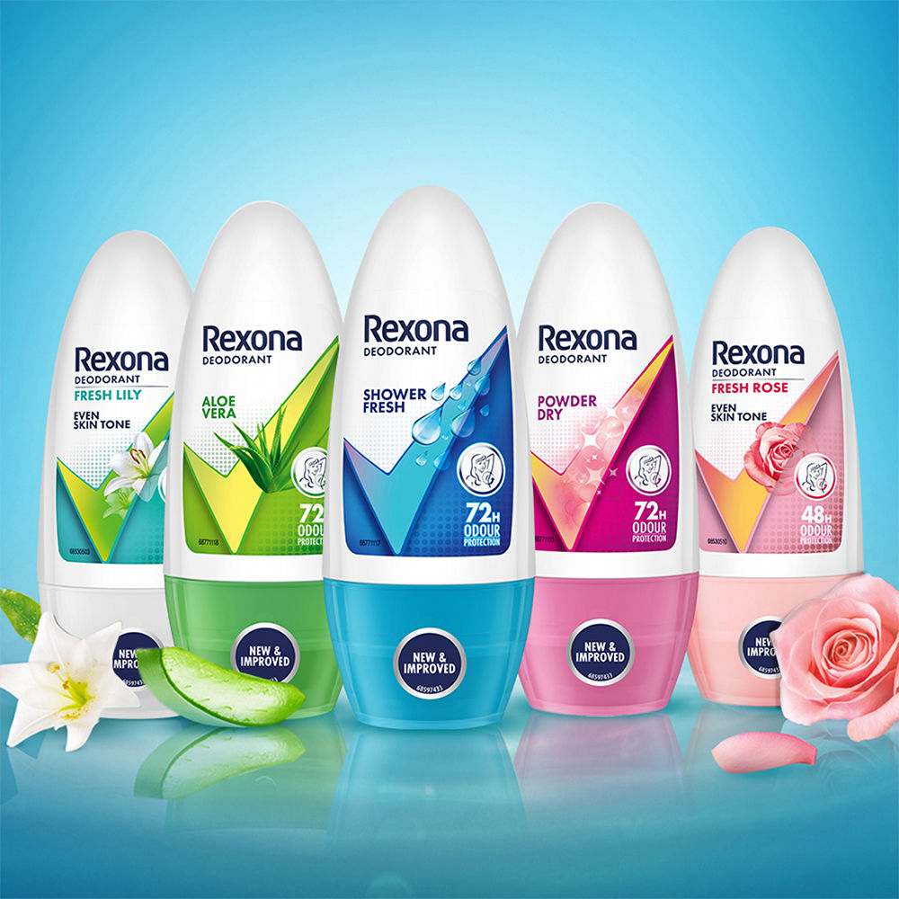 Rexona Powder Dry Underarm Odour Protection Roll On Combo (Pack of 2) Buy at Indicrest Image 7