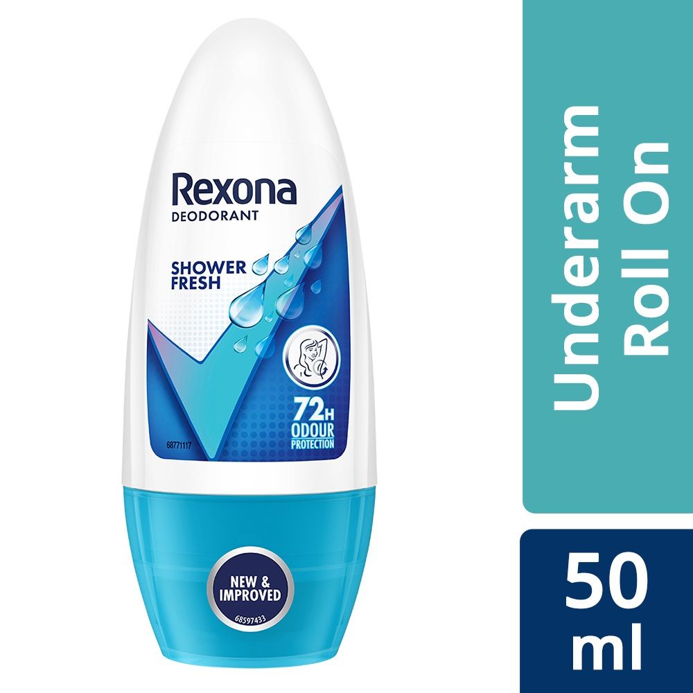 Rexona Shower Fresh Underarm Odour Protection + Powder Dry Underarm Odour Protection Roll On Combo Buy at Indicrest Image 2