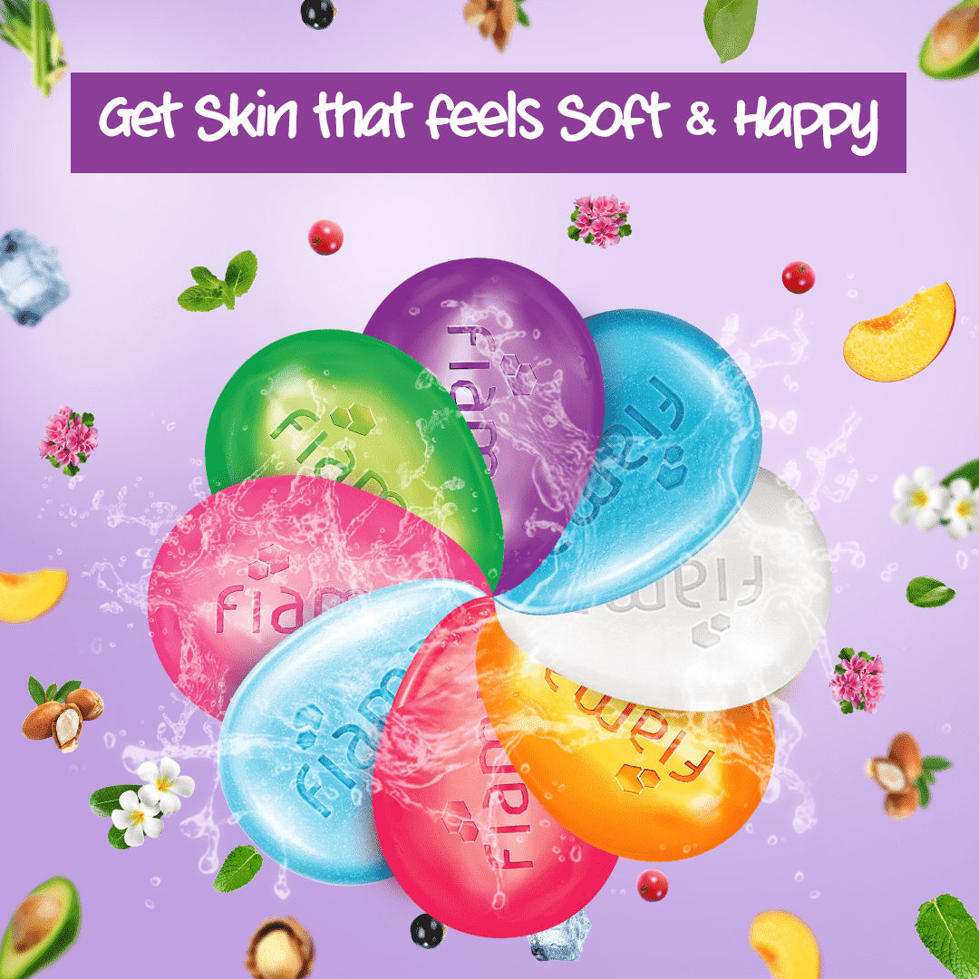 Fiama Gel Bar Mega Celebration Pack, Variety Pack, Safe On Skin (Pack of 8), 1 kg Buy at Indicrest Image 5