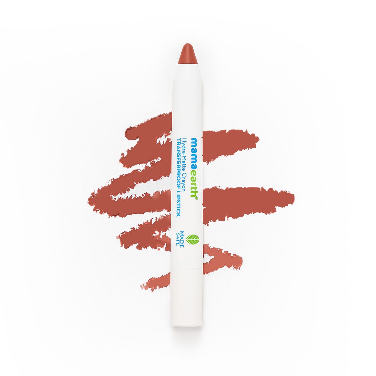 Mamaearth Hydra-Matte Crayon Transferproof Lipstick, 2.4g, Cafe Latte Nude - Buy from Indicrest