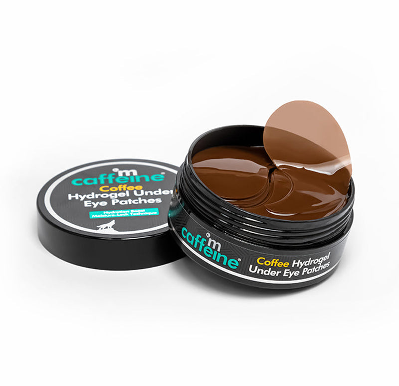 Mcaffeine Coffee Hydro gel Under Eye Patches with Caffeine & HA , 30 Pairs - Buy from Indicrest