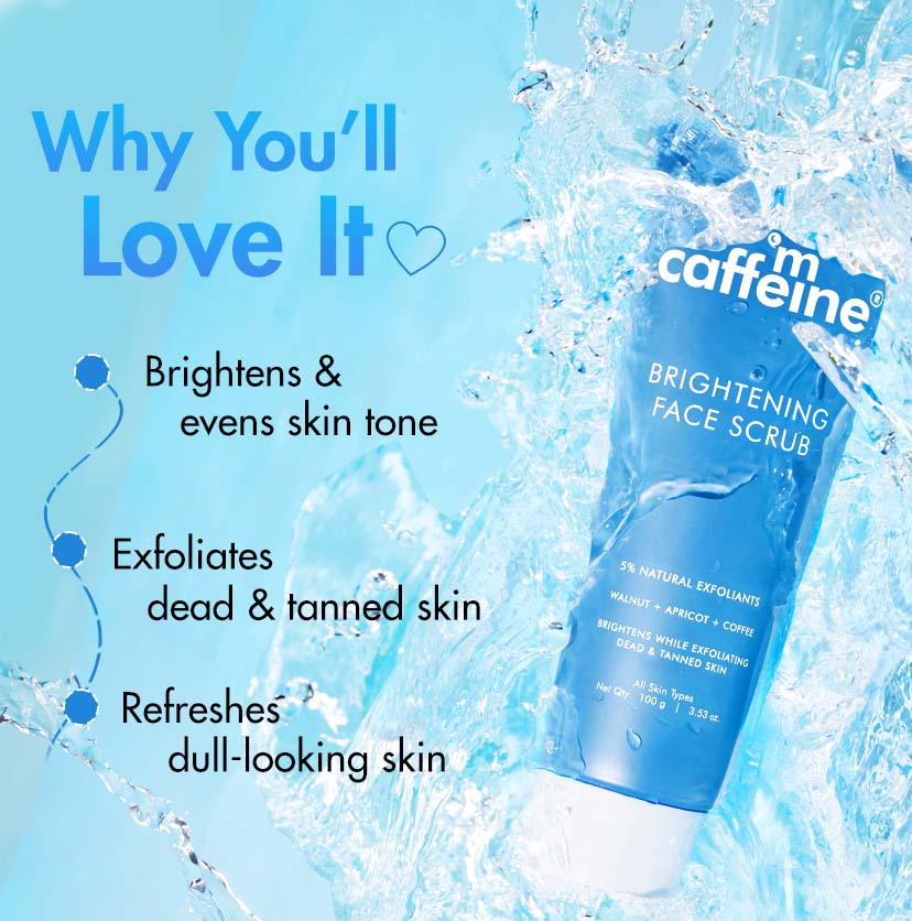 Mcaffeine Brightening Face Scrub, 100g - Image 3 - Buy from Indicrest