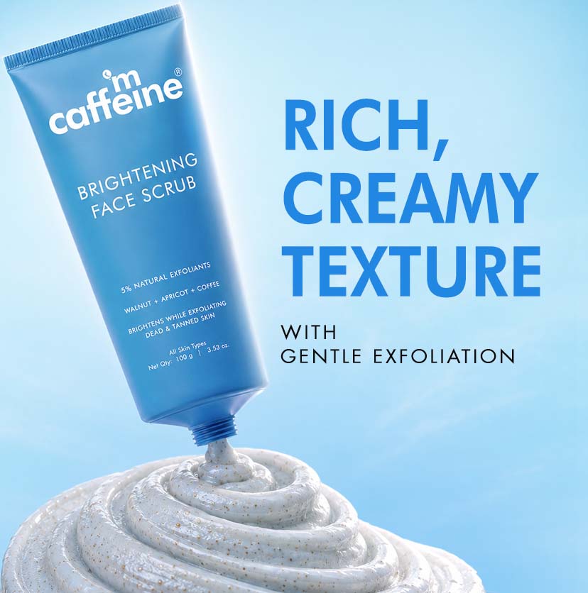 Mcaffeine Brightening Face Scrub, 100g - Image 6 - Buy from Indicrest
