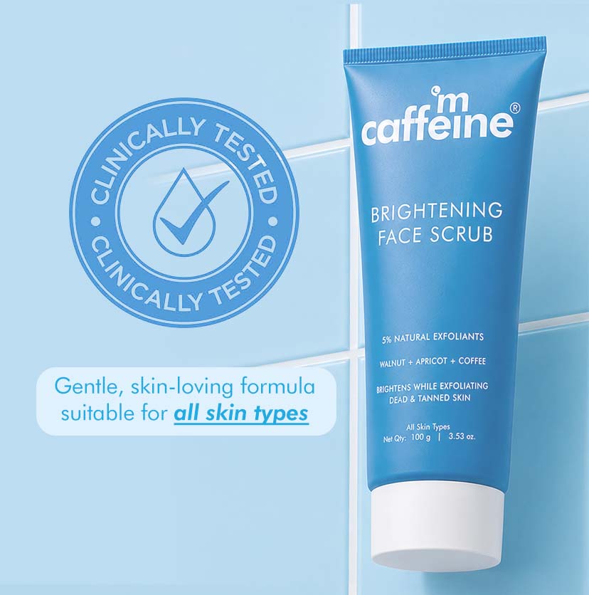Mcaffeine Brightening Face Scrub, 100g - Image 9 - Buy from Indicrest