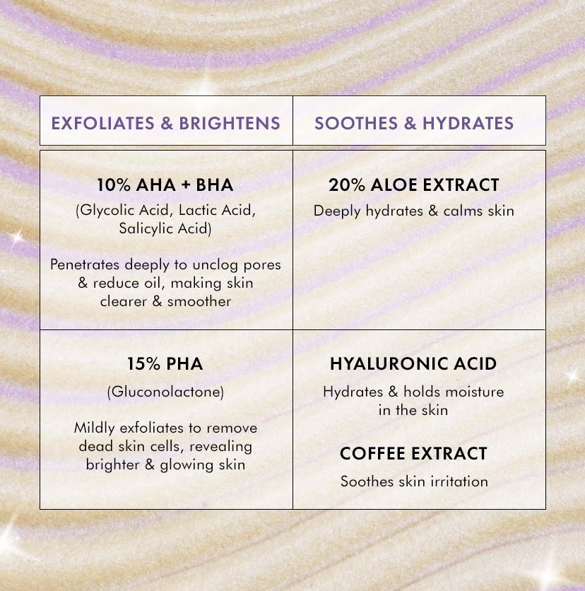 Mcaffeine Superglow Flash Facial 25% AHA+BHA+PHA Face Mask, 50g - Image 4 - Buy from Indicrest