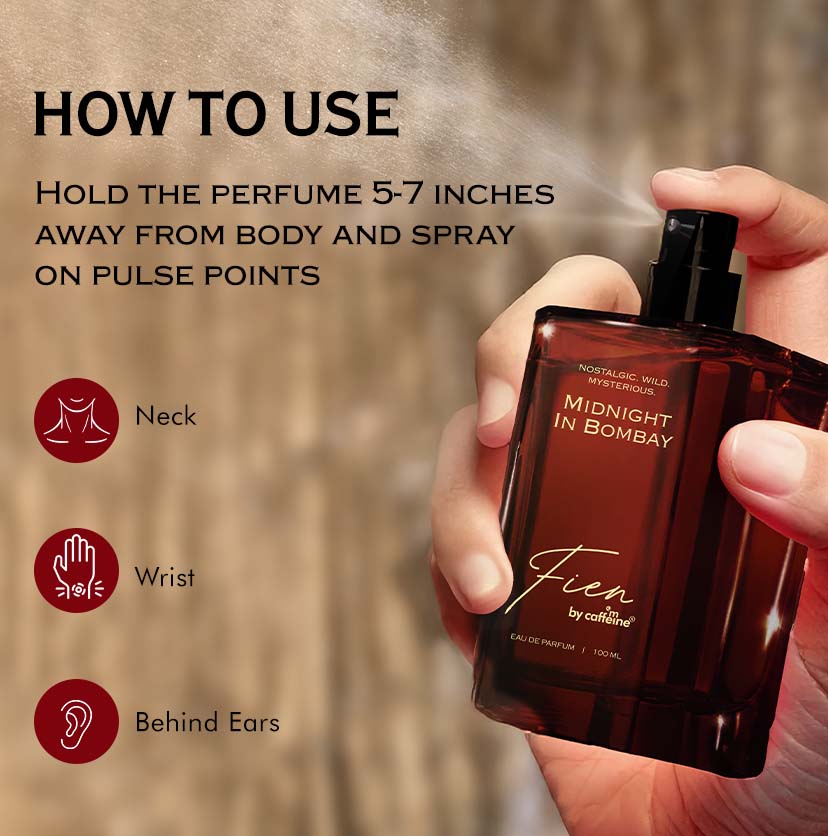 Mcaffeine Midnight in Bombay Perfume for Men & Women - Woody gourmand, 100ml - Image 6 - Buy from Indicrest