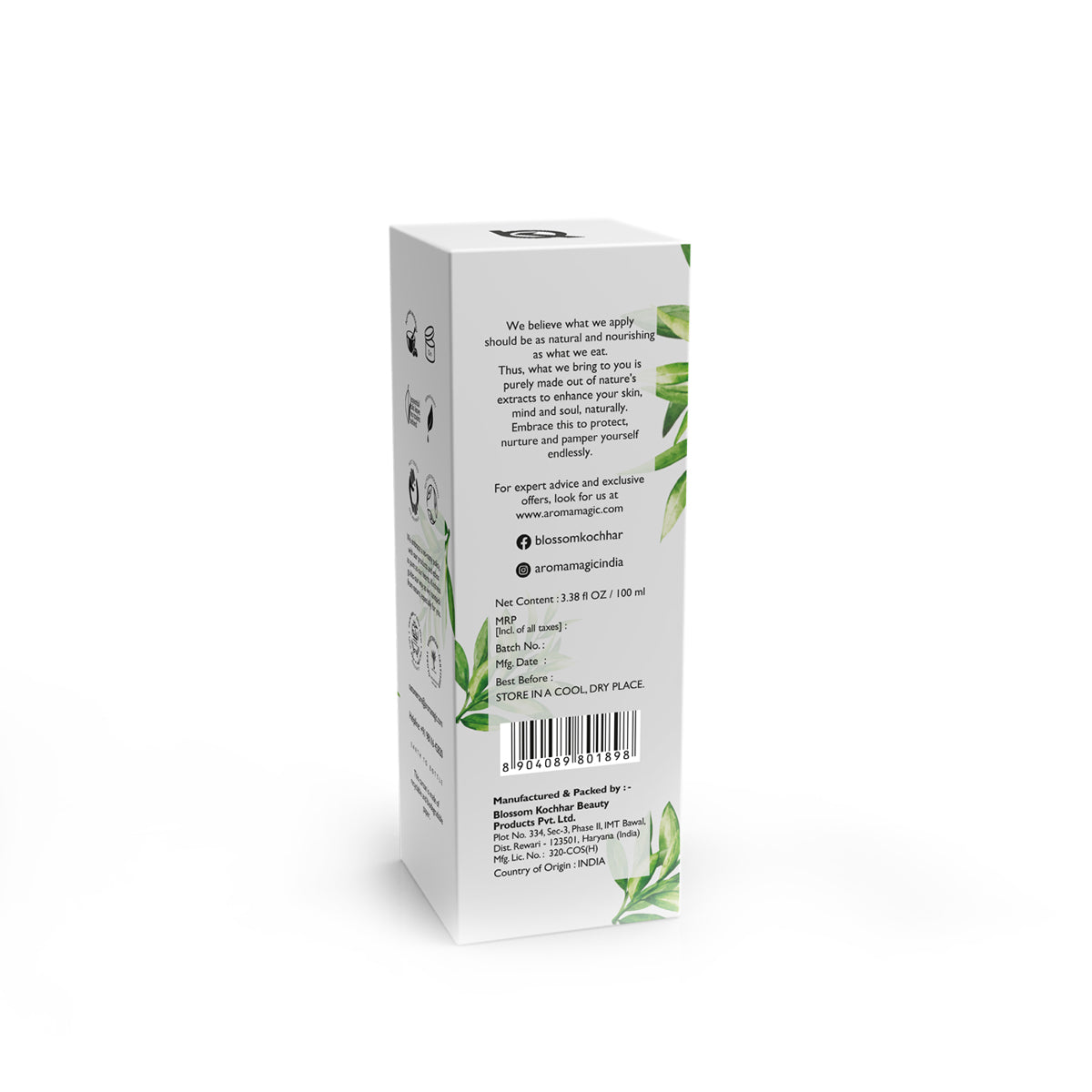 Aroma Magic Neem & Tea Tree Foaming Face Wash - Niacinamide, 100ml - Image 8 - Buy from Indicrest