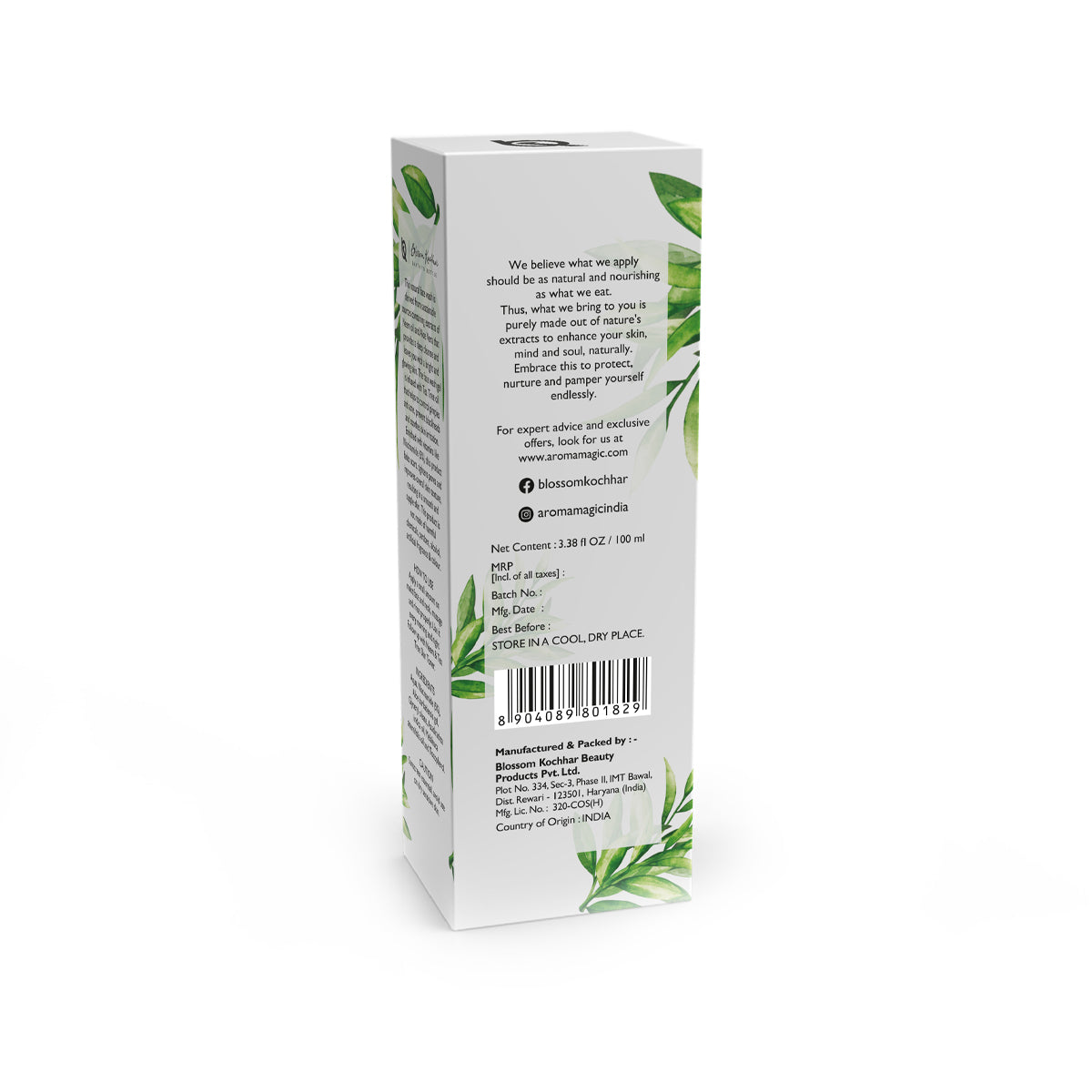 Aroma Magic Neem and Tea Tree Niacinamide Face Wash For Oily & Acne Prone Skin, 50ml - Image 10 - Buy from Indicrest