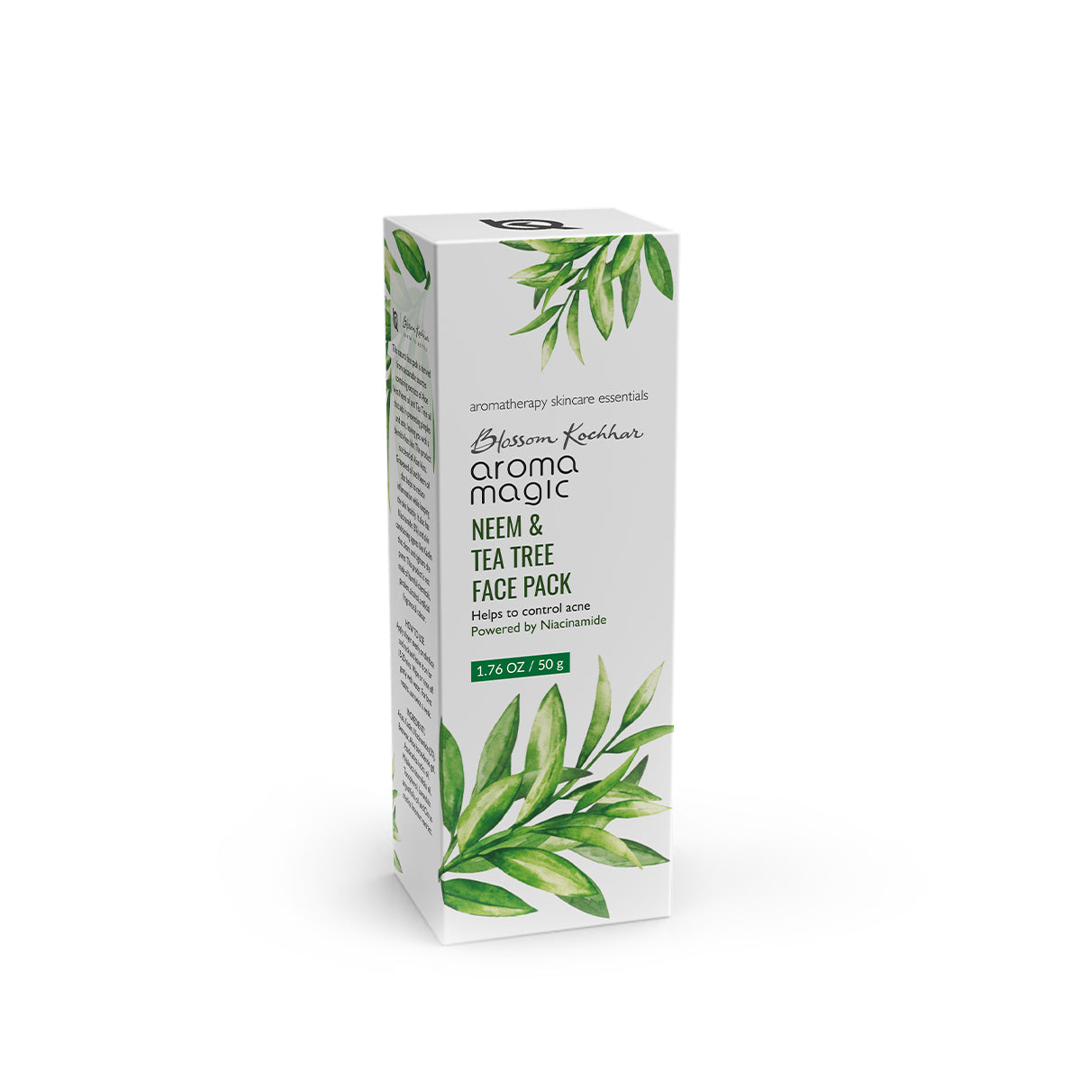 Aroma Magic Neem & Tea Tree Face Pack - Niacinamide, 50ml - Image 5 - Buy from Indicrest