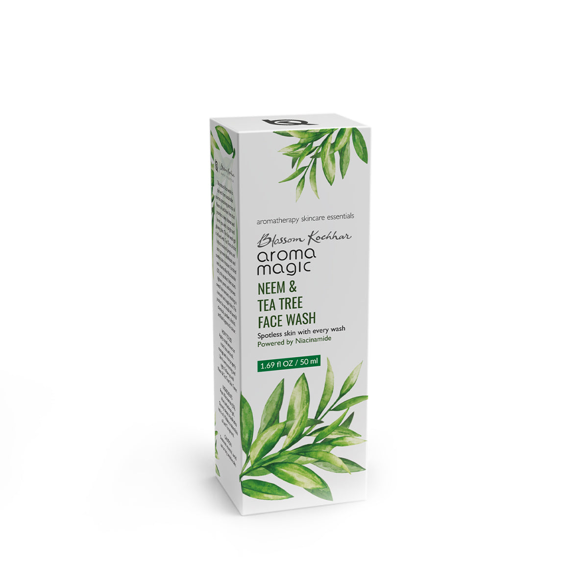 Aroma Magic Neem and Tea Tree Niacinamide Face Wash For Oily & Acne Prone Skin, 50ml - Image 7 - Buy from Indicrest