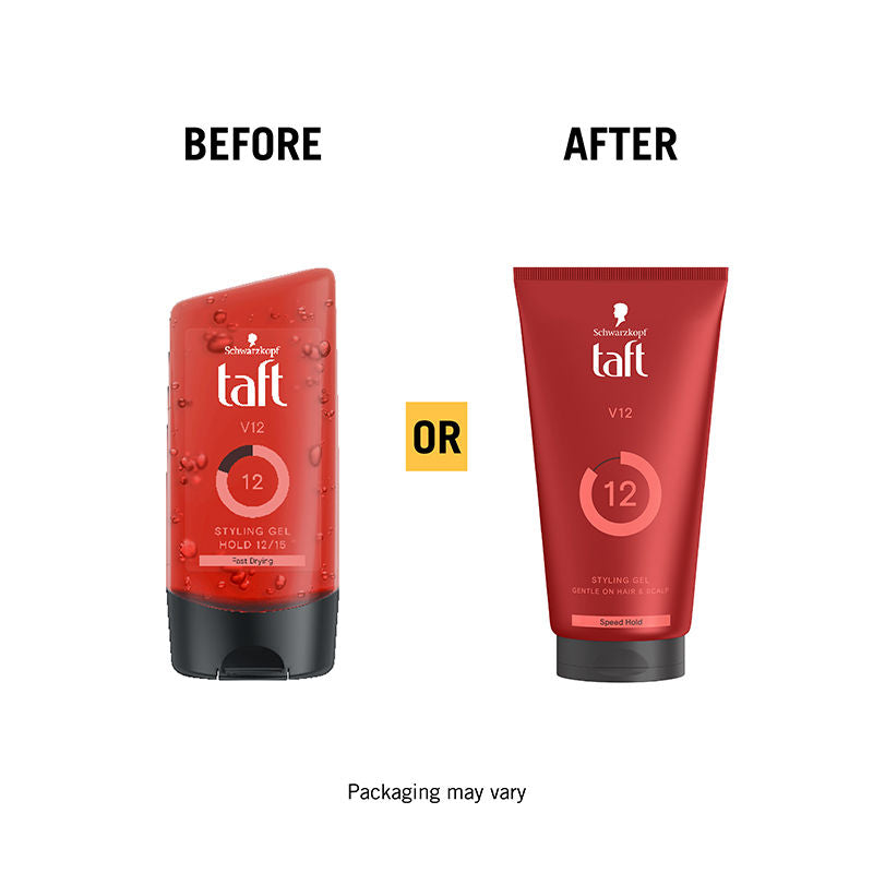 Schwarzkopf Taft Power V12 Hair Gel With Speed Hold Technology, Non-Stick & Easy To Wash Off, 150ml Buy at Indicrest Image 8