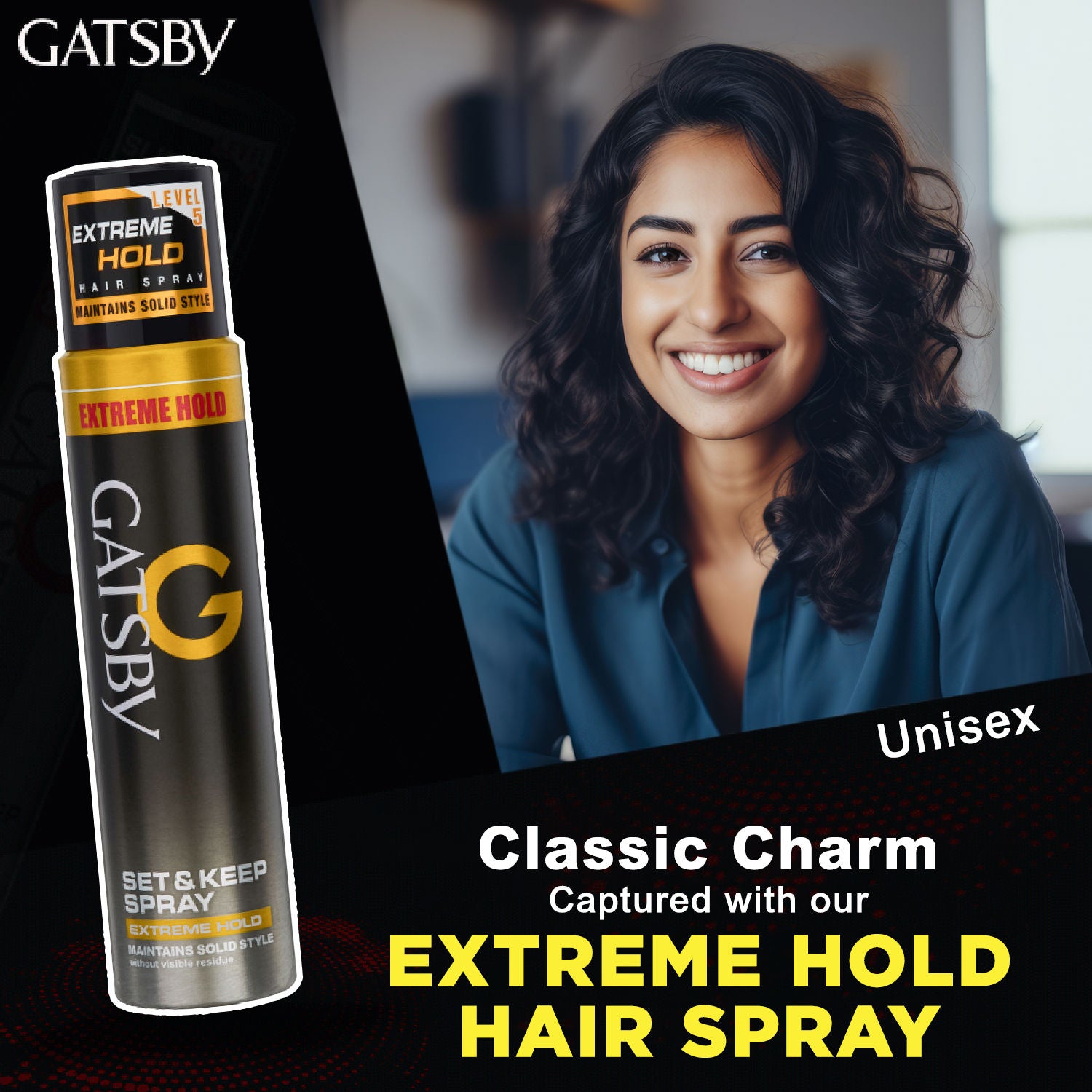 Gatsby Japan's No. 1 Set & Keep Hair Spray - Extreme Hold, 250ml Buy at Indicrest Image 7