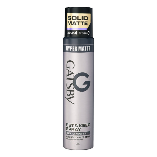 Gatsby Japan's No. 1 Set & Keep Hair Spray - Solid Matte, 250ml