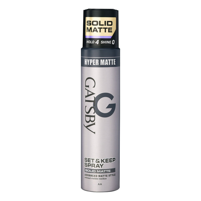 Gatsby Japan's No. 1 Set & Keep Hair Spray - Solid Matte, 250ml Buy at Indicrest
