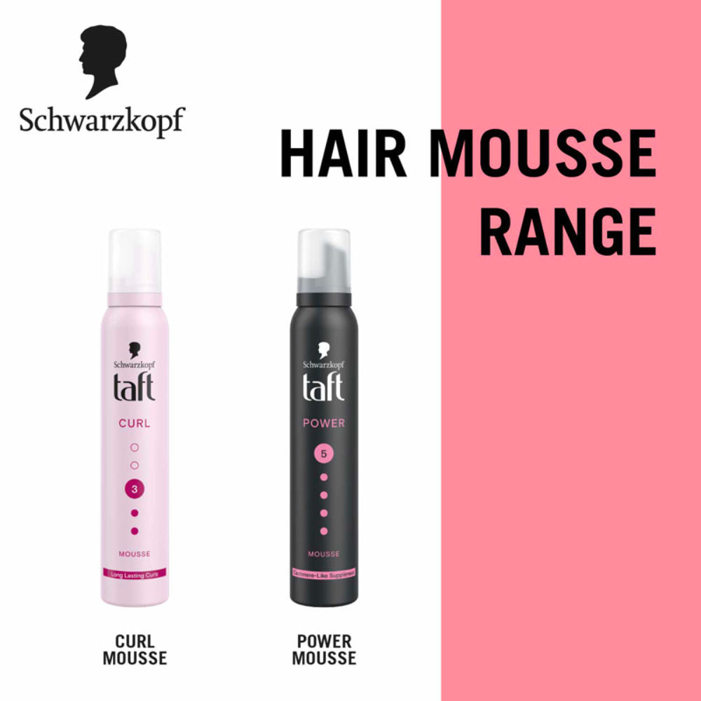 Schwarzkopf TAFT Power Hold 5 Hair Mousse To Controls Frizz, Lasts 24 Hours With No Stickiness, 200ml Buy at Indicrest Image 6