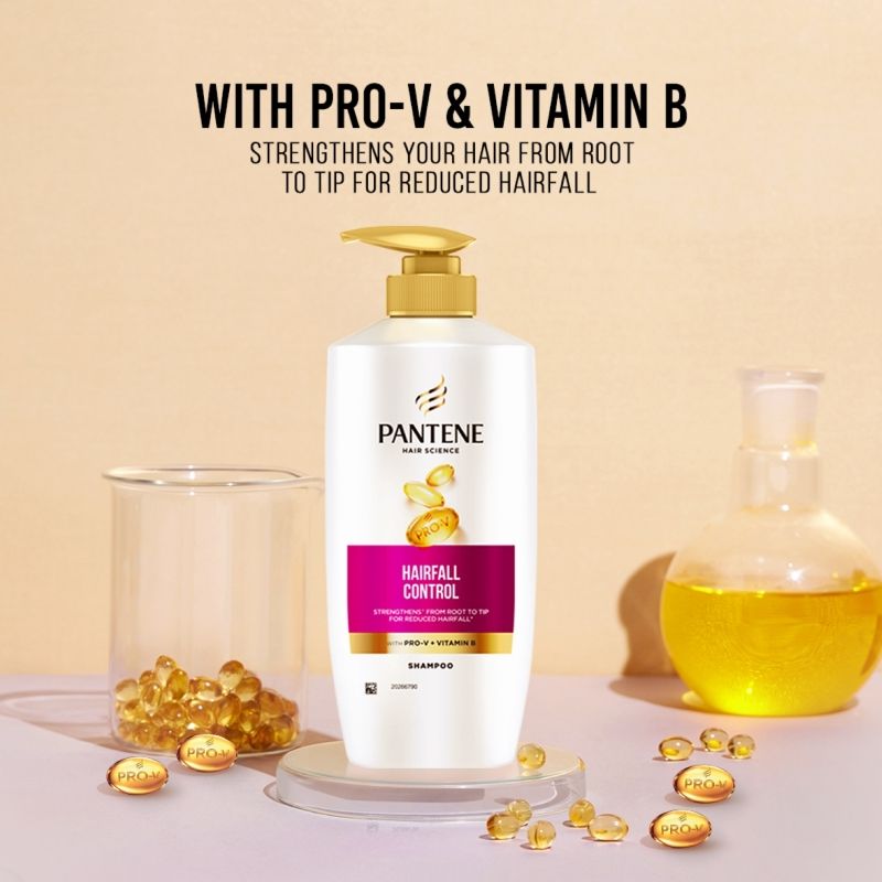 Pantene Advanced Hair Fall Solution Hair Fall Control Shampoo & Conditioner Combo Buy at Indicrest Image 3