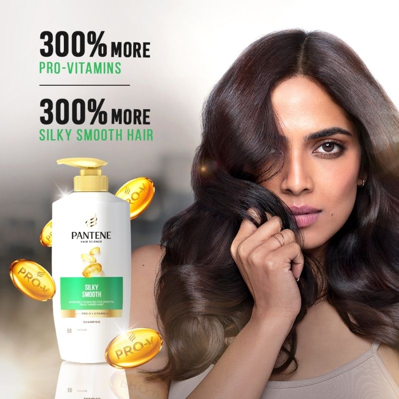 Pantene Advanced Hair Fall Solution Silky Smooth Care Shampoo & Conditioner Combo Buy at Indicrest Image 7