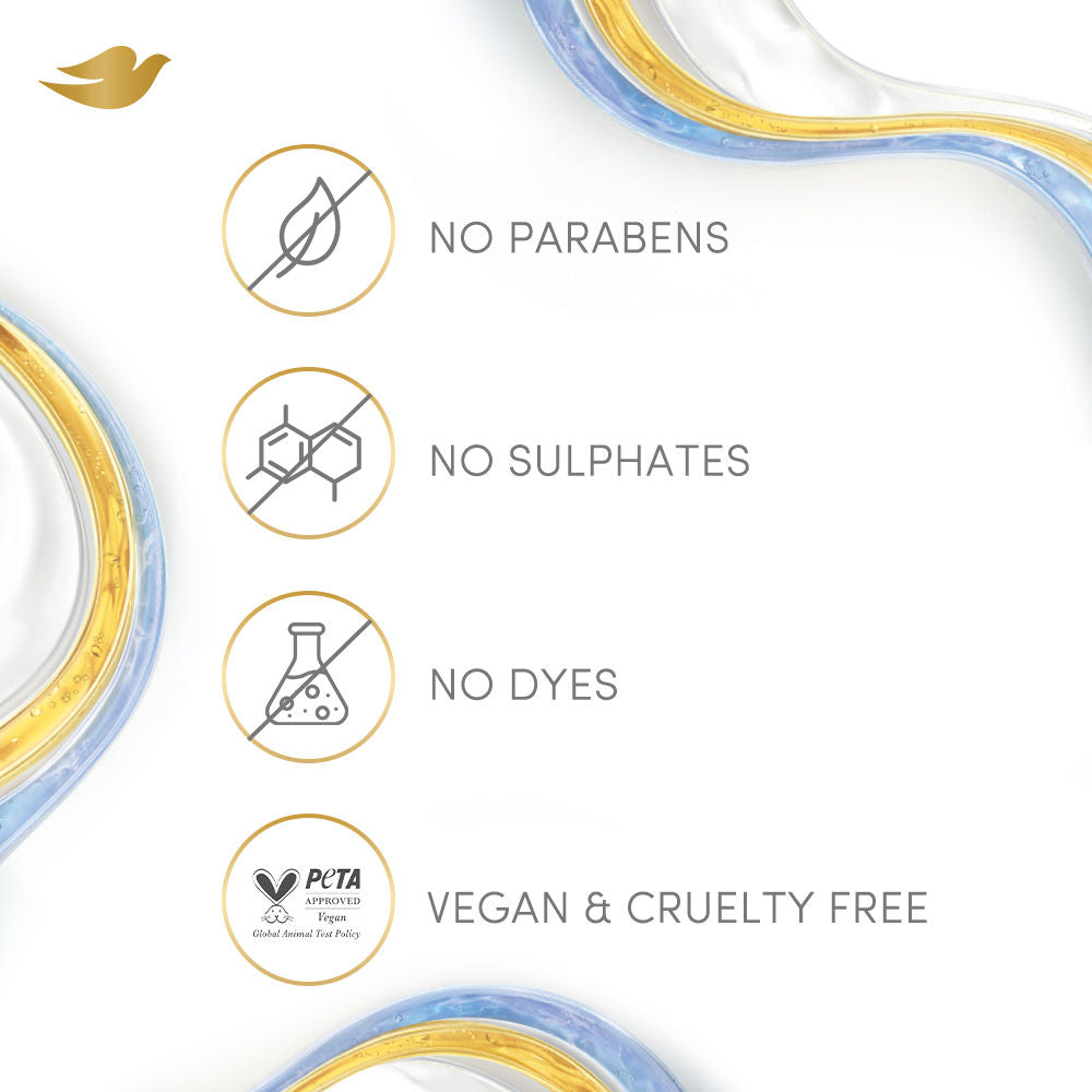 Dove Beautiful Curls Sulphate Free Hydrating Shampoo, With Tri-Moisture Essence For, Bouncy Curls, 380ml Buy at Indicrest Image 4
