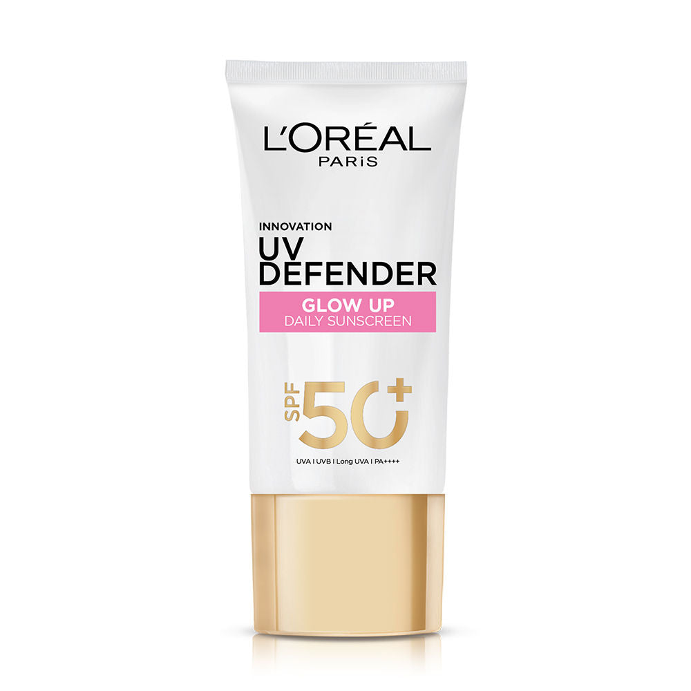 L'Oreal Paris UV Defender Serum Protector Sunscreen With SPF 50+ PA++++ Bright & Clear, 50ml Buy at Indicrest Image 12