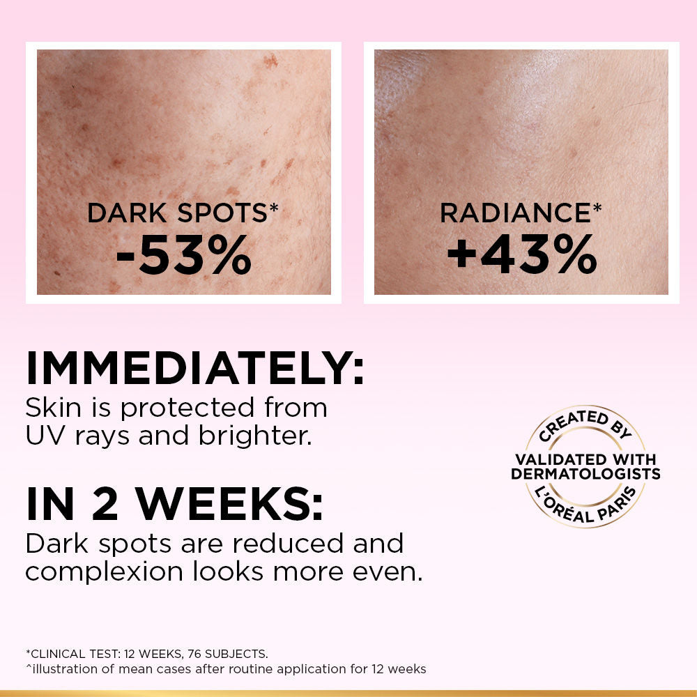 L'Oreal Paris Glycolic-Bright UV Fluid SPF 50+ PA++++ Anti-Dark Spot Fluid Sunscreen, 50ml Buy at Indicrest Image 4