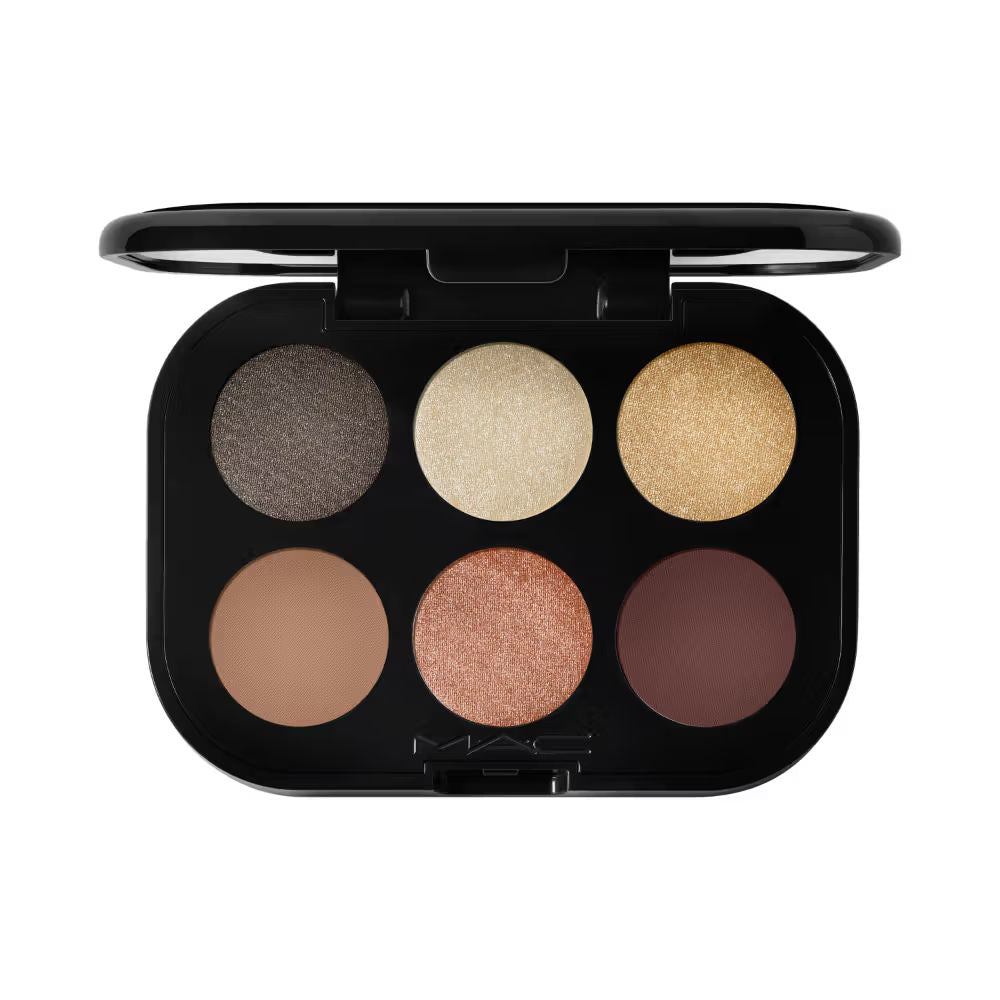 M.A.C Connect In Colour X6 Eye Shadow Palette - Nuanced Neutrals, 6.25g Buy at Indicrest