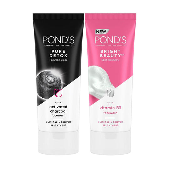 Pond’s Bright Beauty & Pure Detox Facewash Combo Buy at Indicrest