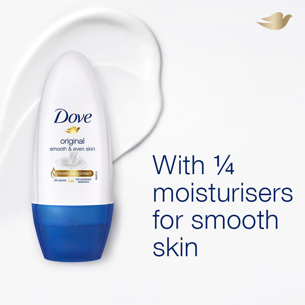 Dove Original Deodorant Roll on Moisturising cream, 50ml Buy at Indicrest Image 4