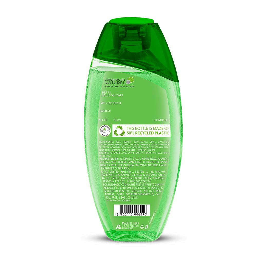 Fiama Happy Naturals Shower Gel, Yuzu & Bergamot Bodywash, 97% Natural for Sensitive Skin, 250ml Buy at Indicrest Image 8