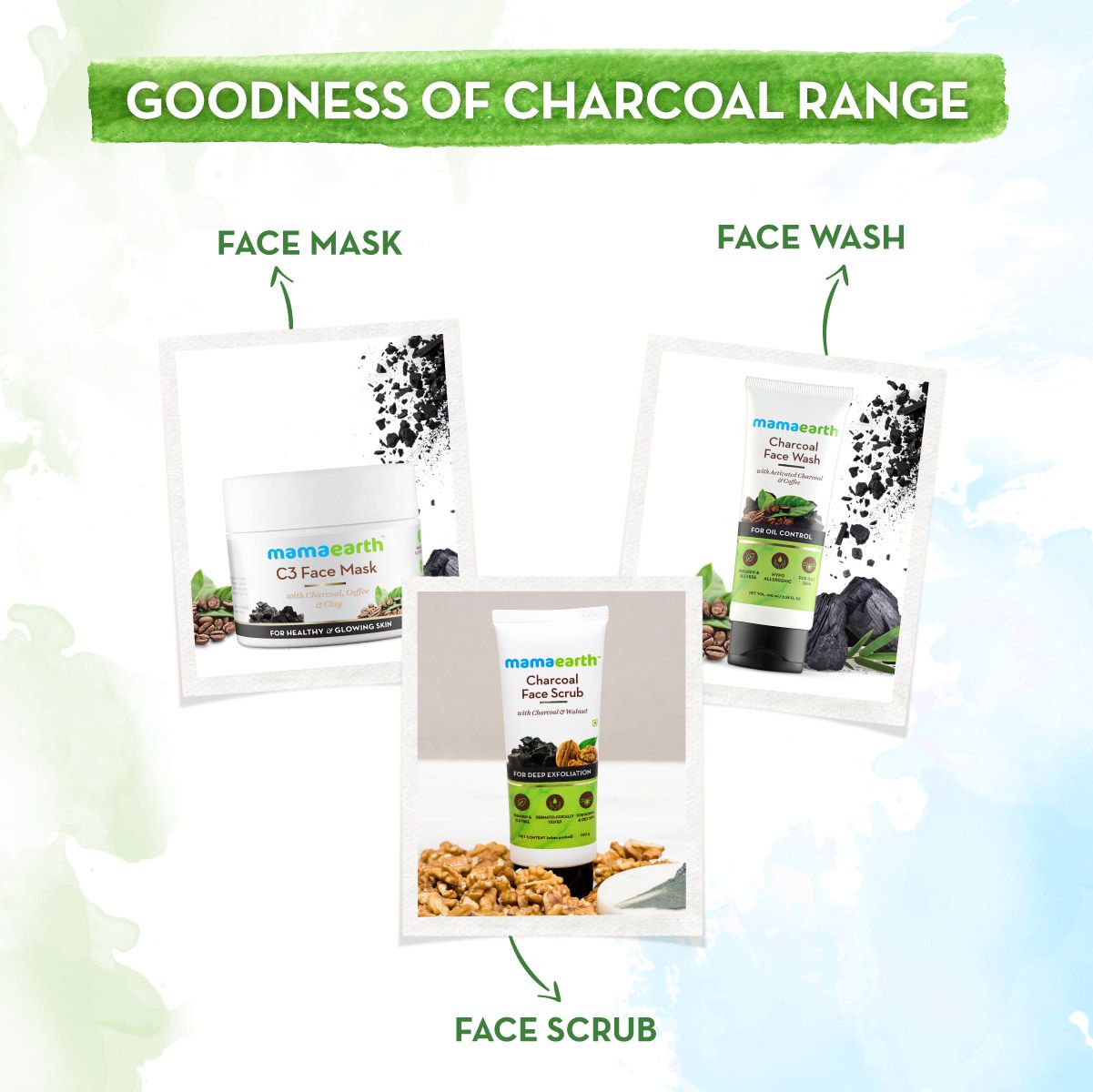 Mamaearth Charcoal Body Wash With Charcoal and Mint for Deep Cleansing, 300ml - Image 6 - Buy from Indicrest
