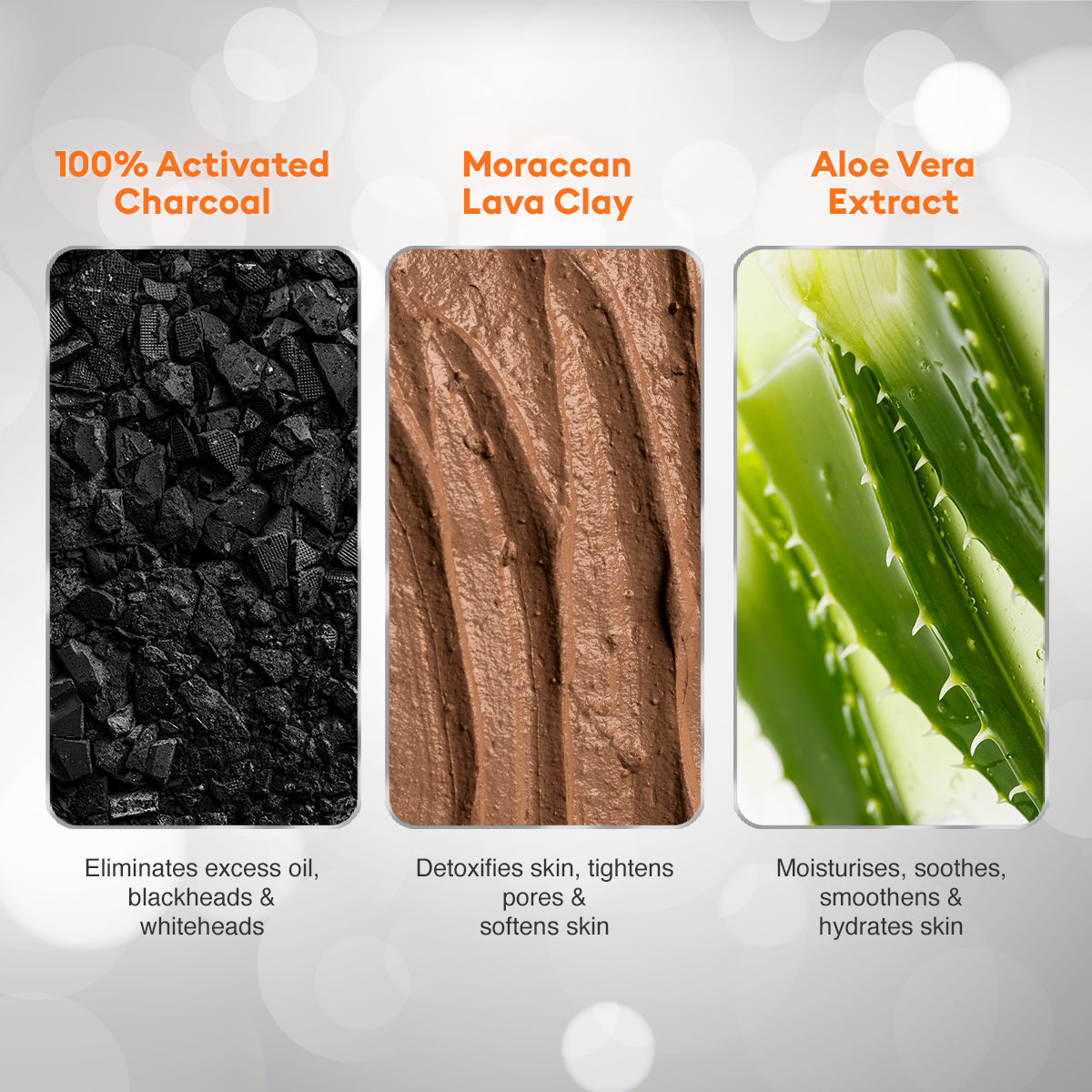 VLCC Ultimo Blends Charcoal Face Wash for Whitening and Detoxifying - 100 ml - Image 4 - Buy from Indicrest