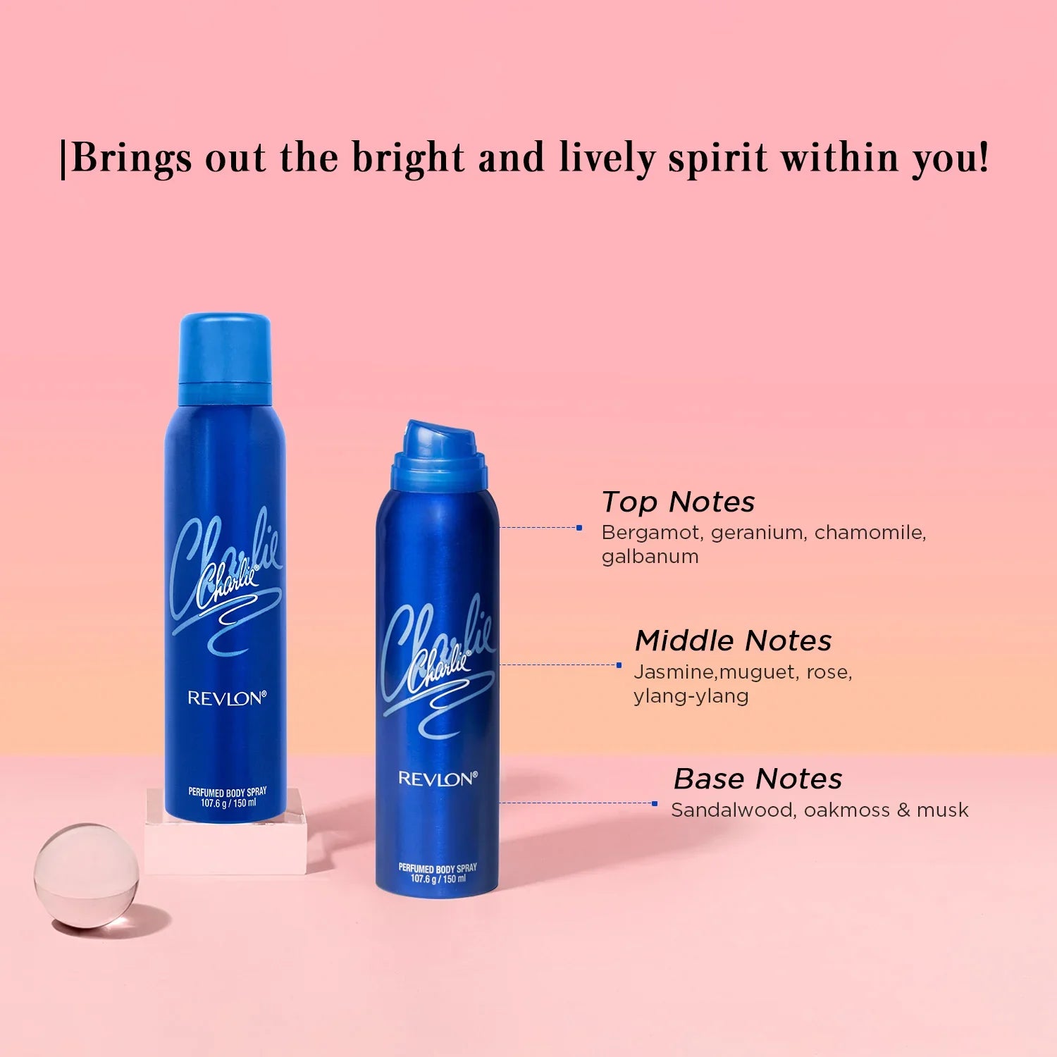Revlon Charlie Blue EDT Perfume and Body Spray Combo Pack, 100+150ml - Image 7 - Buy from Indicrest