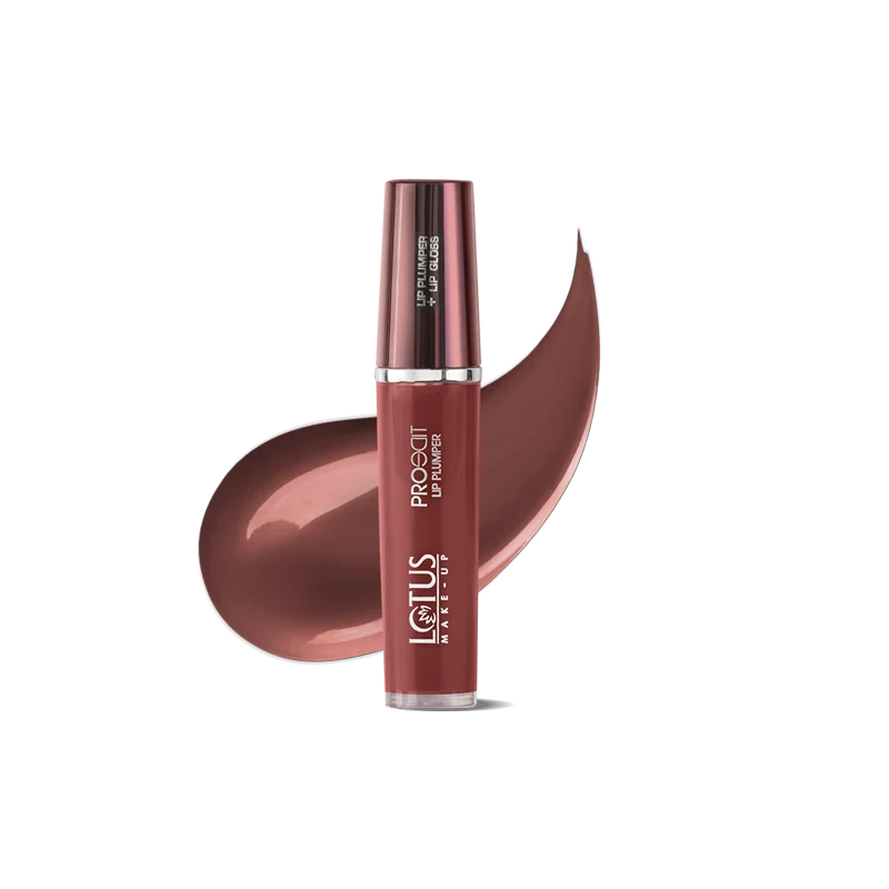 Lotus Herbals Proedit Lip Plumper + Gloss, Rose Rhyme, 8ml