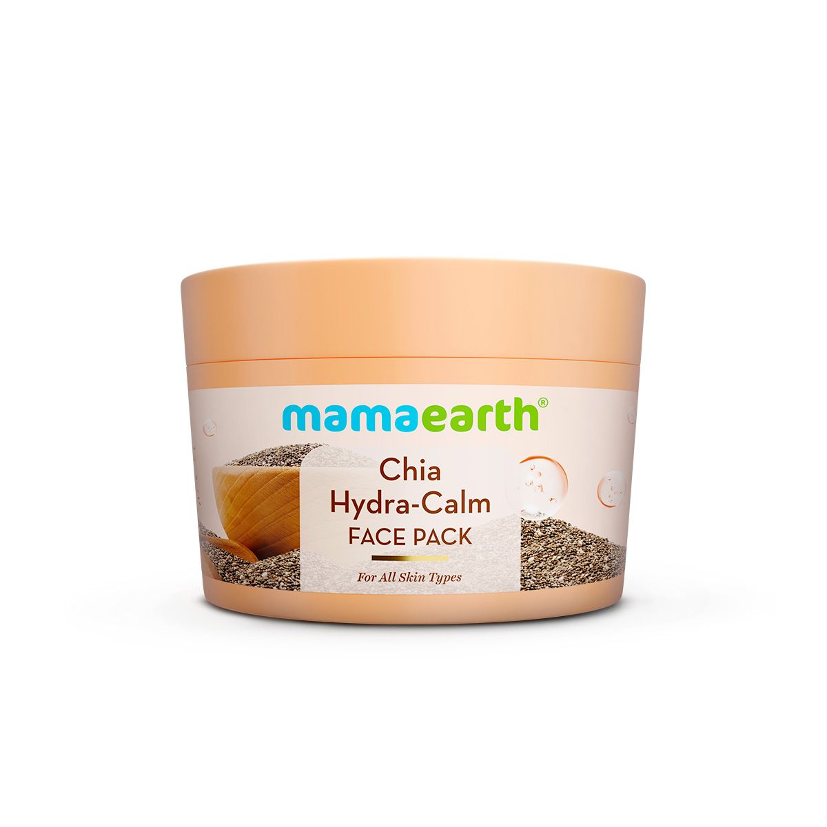 Mamaearth Chia Hydra-Calm Face Pack with Chia Seed & Ceramides for Healthy Skin Barrier, 200g - Image 8 - Buy from Indicrest
