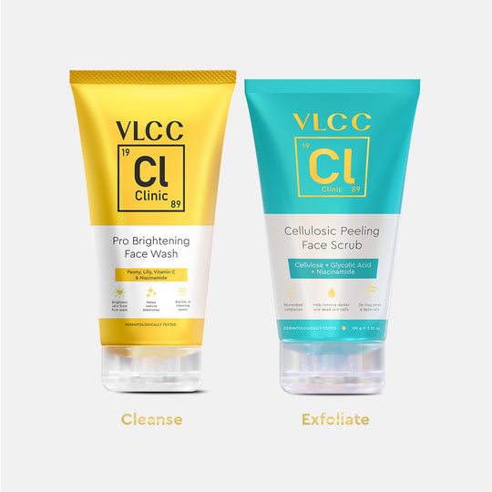 VLCC Clean and Bright Skin Combo - Buy from Indicrest