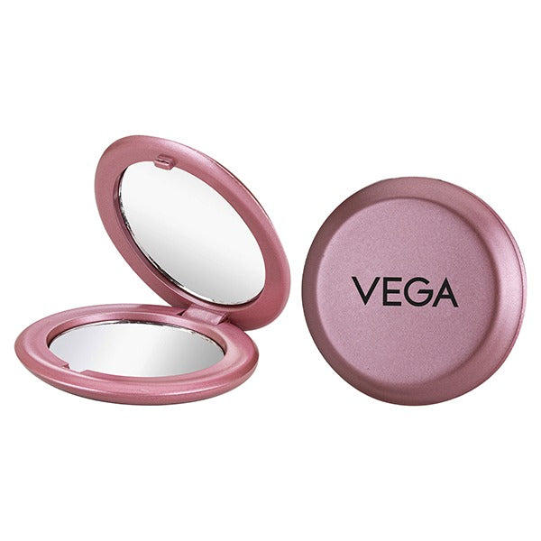 Vega Compact Mirror in Plastic Case - CM-01