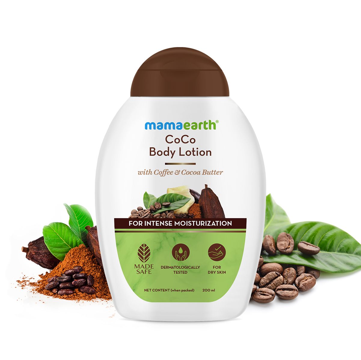 Mamaearth CoCo Body Lotion With Coffee and Cocoa for Intense Moisturization, 200ml - Image 2 - Buy from Indicrest