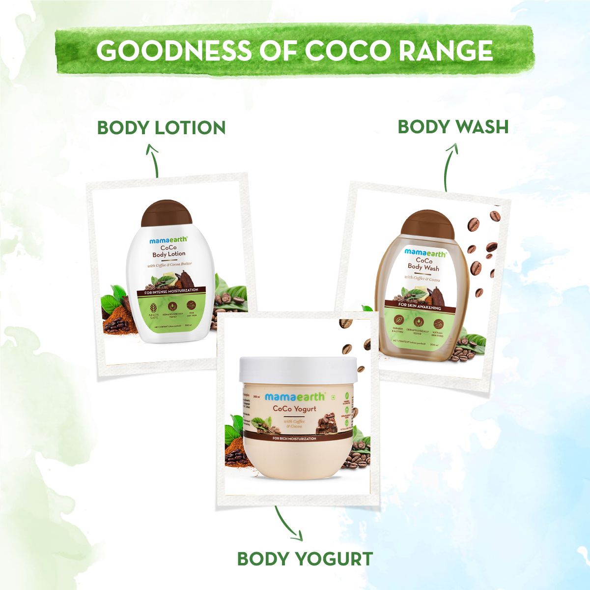 Mamaearth CoCo Body Lotion With Coffee and Cocoa for Intense Moisturization, , Pack of 2 X 400ml - Image 5 - Buy from Indicrest