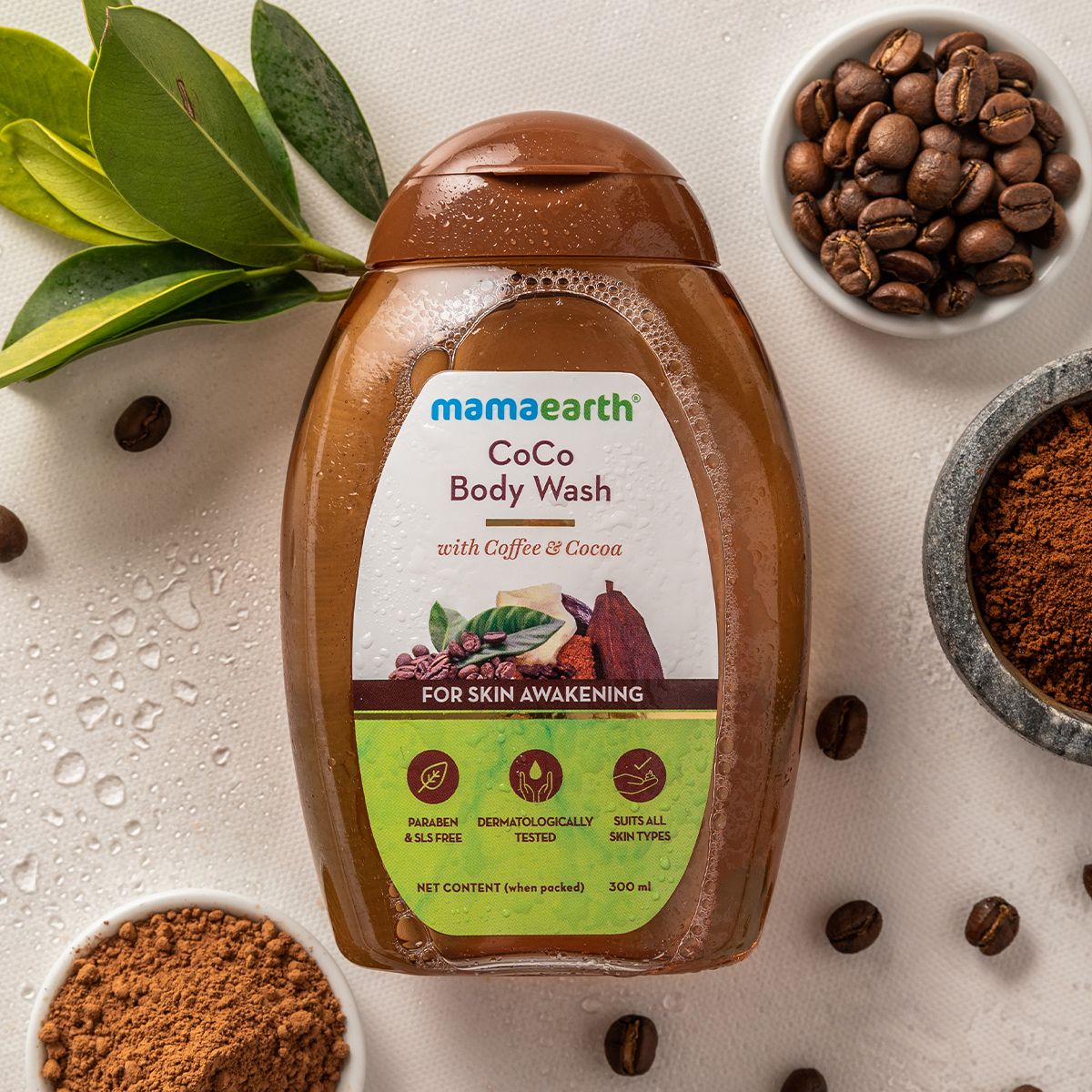 Mamaearth CoCo Body Wash With Coffee and Cocoa For Skin Awakening, 300ml - Image 2 - Buy from Indicrest