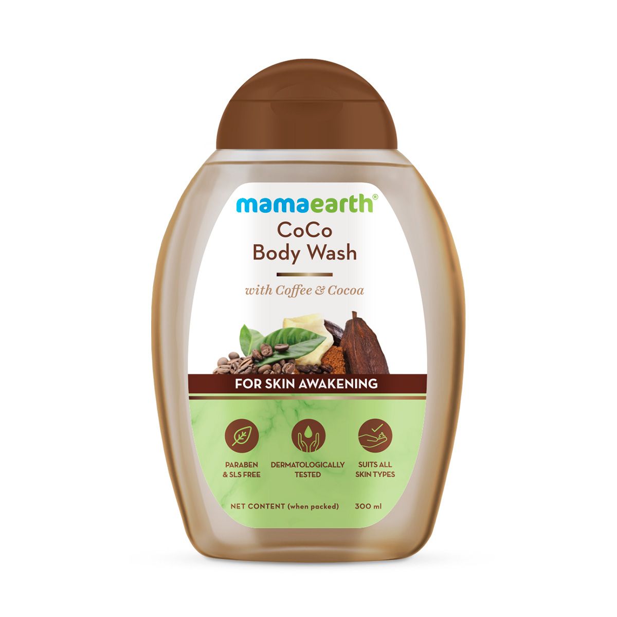 Mamaearth CoCo Body Wash With Coffee and Cocoa For Skin Awakening, 300ml - Image 8 - Buy from Indicrest
