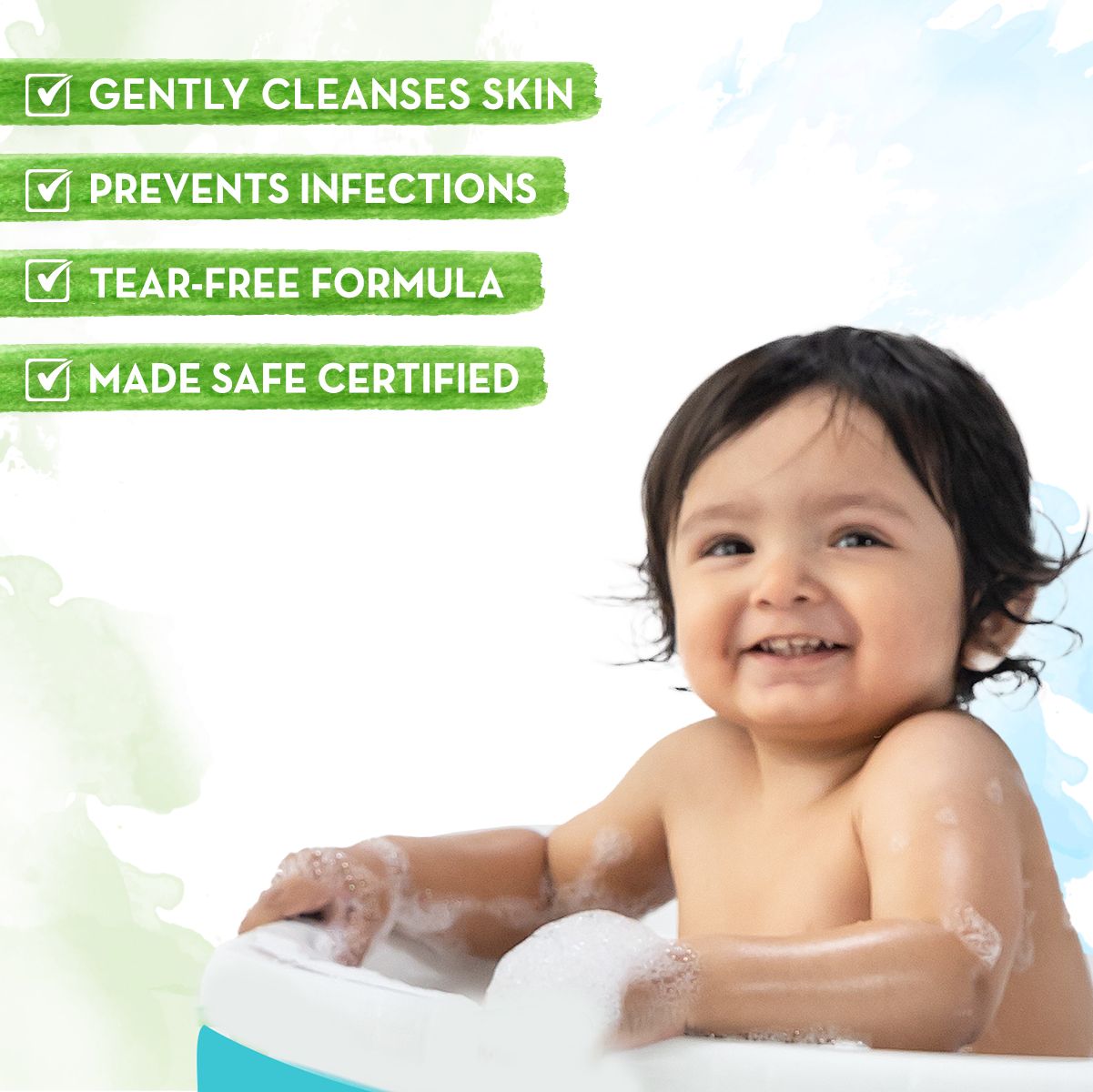 Mamaearth Coco Soft Body Wash For Babies With Coconut Milk & Turmeric, 400ml - Image 2 - Buy from Indicrest