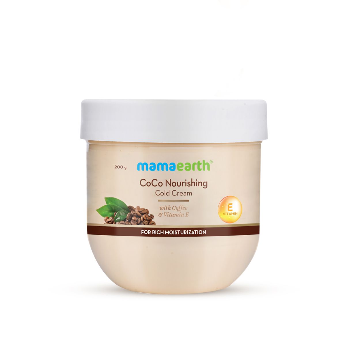 Mamaearth CoCo Nourishing Cold Cream With Coffee and Vitamin E For Rich Moisturization, 200g - Image 7 - Buy from Indicrest