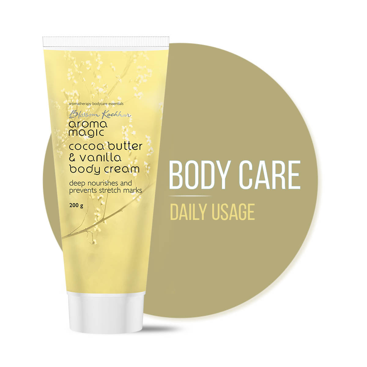 Aroma Magic Cocoa Butter & Vanilla Body Cream, 100gm - Image 2 - Buy from Indicrest