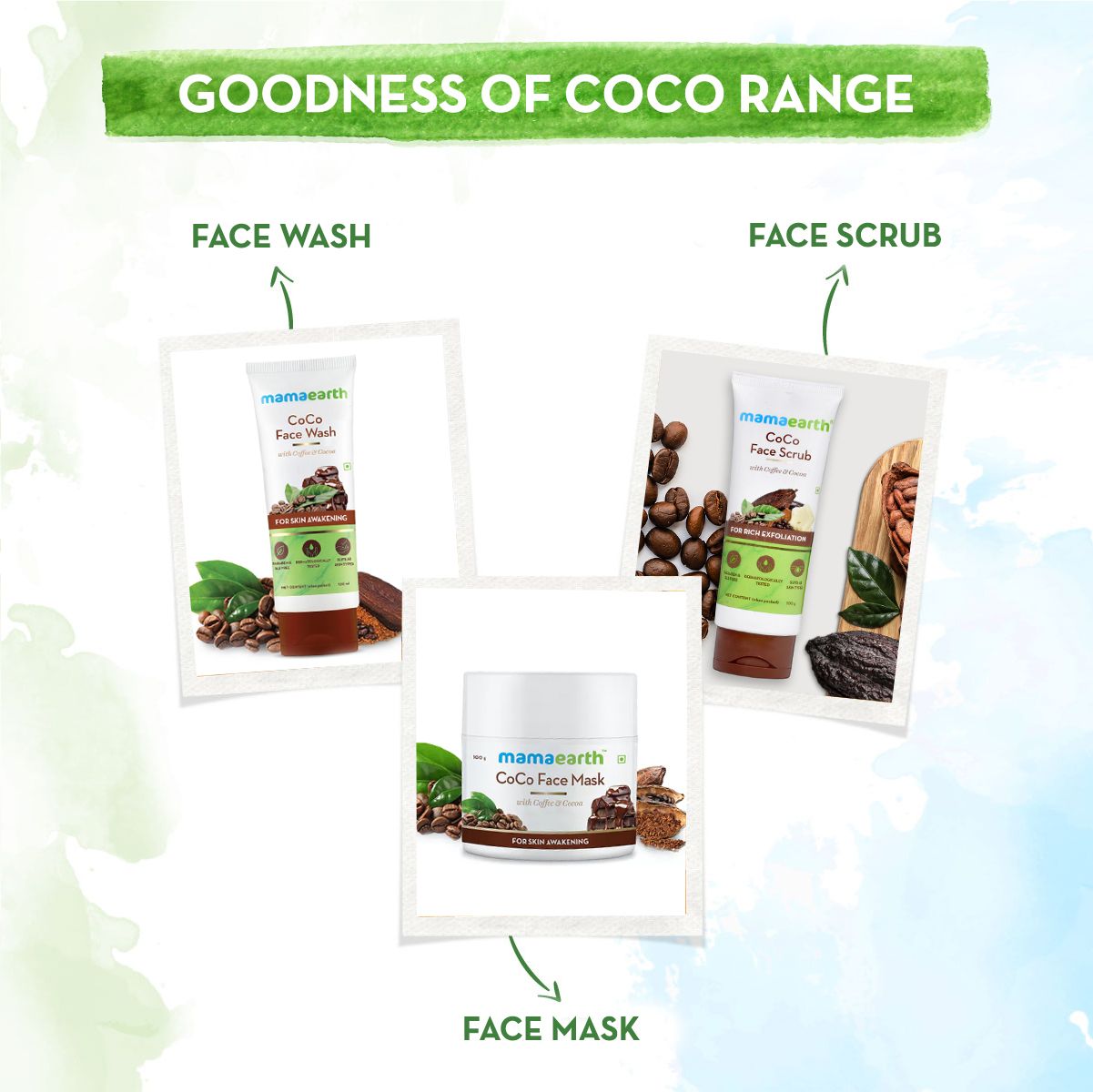 Mamaearth CoCo Face Mask with Coffee and Cocoa for Skin Awakening, 100g - Image 6 - Buy from Indicrest