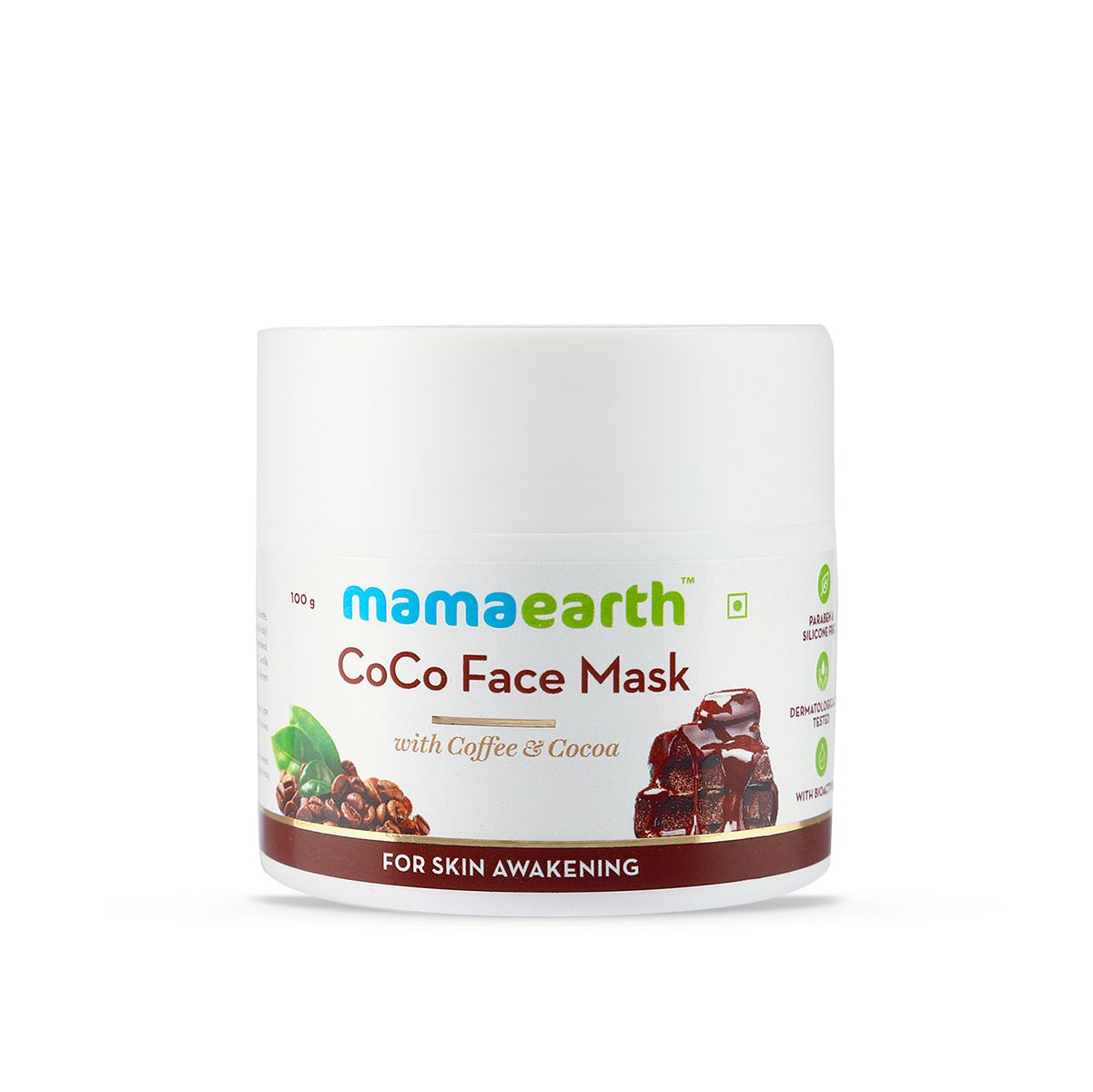 Mamaearth CoCo Face Mask with Coffee and Cocoa for Skin Awakening, 100g - Image 8 - Buy from Indicrest