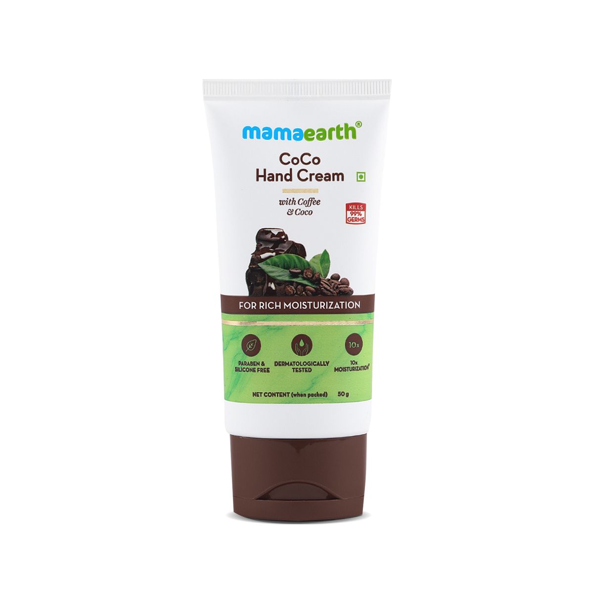 Mamaearth CoCo Hand Cream with Coffee and Cocoa for Rich Moisturization, 50g - Image 5 - Buy from Indicrest